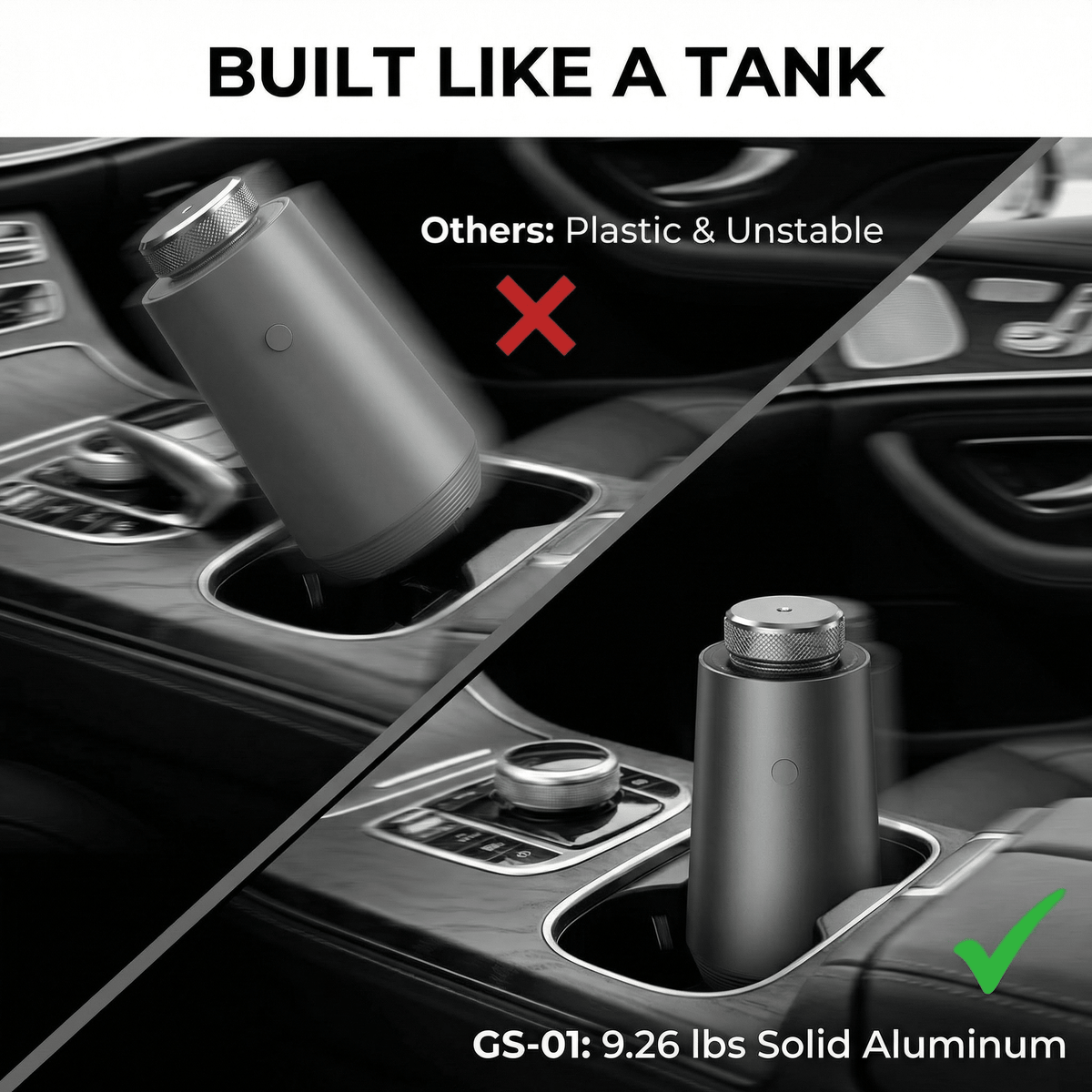 GS-01 Smart Aluminum Car Diffuser - stelltails