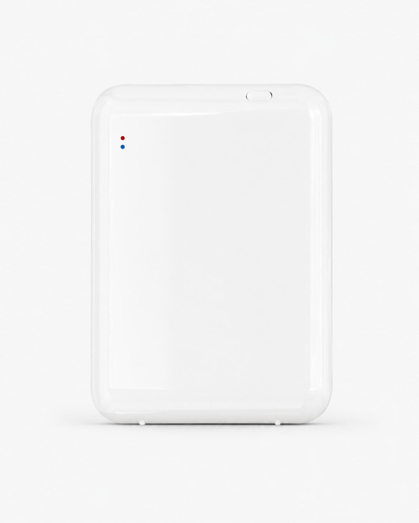 Front view of the StellTails SL-02 waterless diffuser in pure white, crafted from eco-friendly PP material with smooth rounded edges for modern minimalist interiors.