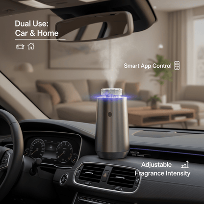 GS-01 Smart Aluminum Car Diffuser - stelltails