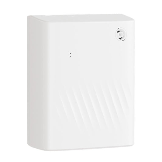 Close-up view of the SL-01 Waterless Scent Diffuser releasing a fine aromatherapy nanomist for a refreshing hotel-style atmosphere.