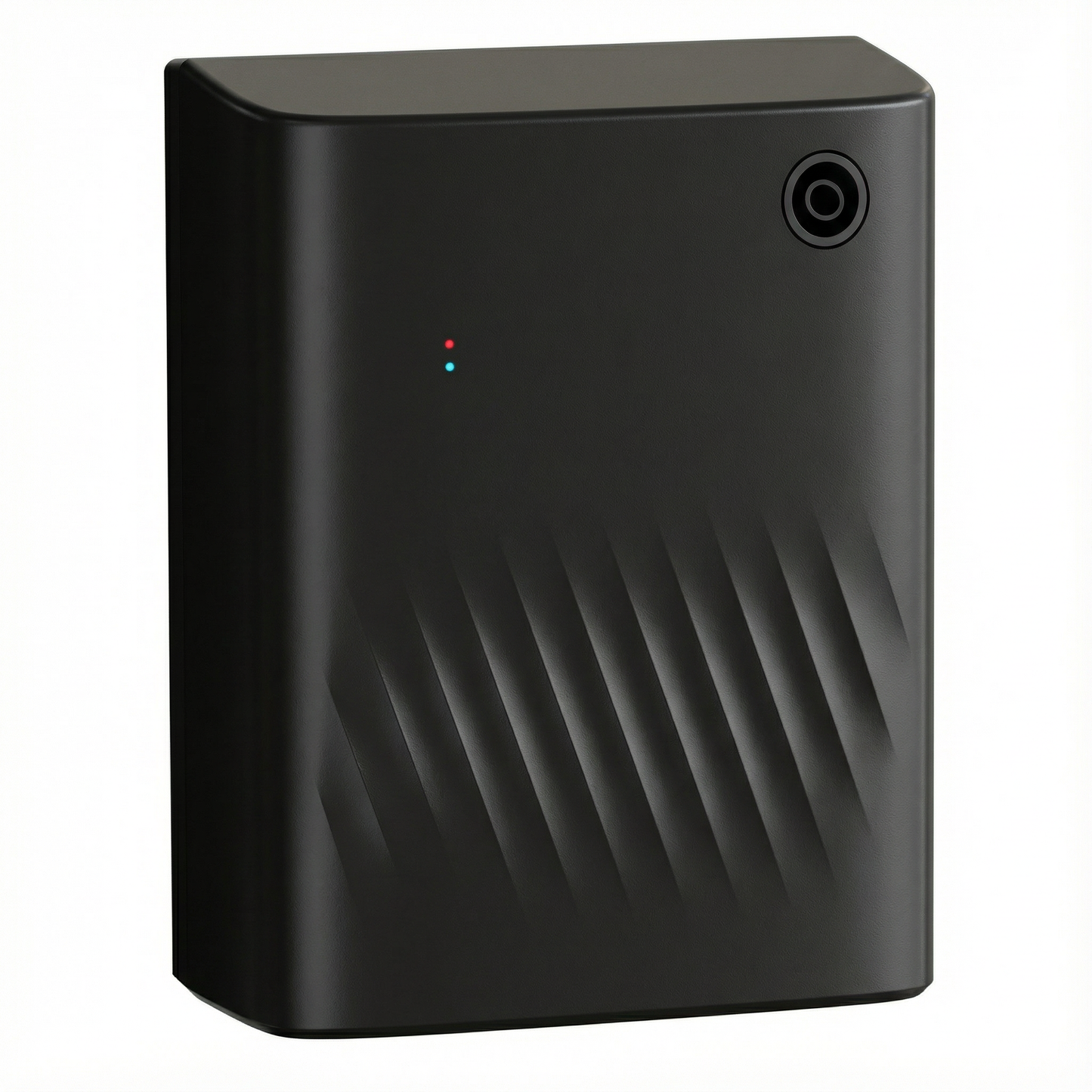 Matte Black SL-01 Waterless Commercial Scent Diffuser featuring sleek wall-mountable aluminum alloy body for office and hotel aromatherapy.
